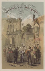 Philippe le Beau, duc de Bourgogne, remportant une compétition de tir à l