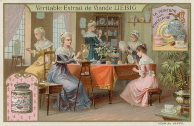 Peinture sur porcelaine