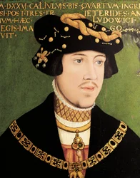 Portrait de Louis II de Hongrie, roi de Hongrie, de Bohême et de Croatie