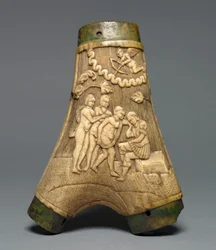 Flasque à poudre, vers 1550-80