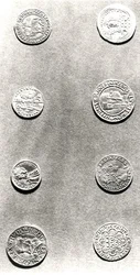 Sélection de 8 pièces de monnaie
