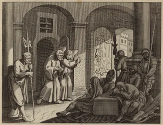 Saint Pierre délivré de prison par un ange