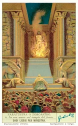 La mort de Zoroastre dans le Temple du Feu