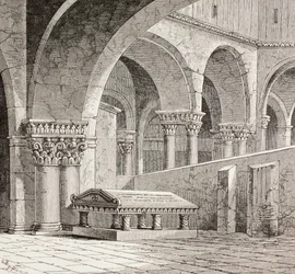 Tombe de Godefroy de Bouillon dans l