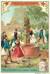 Célébrations traditionnelles de la Pentecôte en Hesse, Allemagne