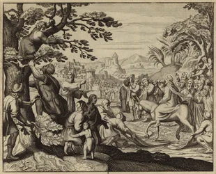 Entrée triomphale de Jésus-Christ à Jérusalem