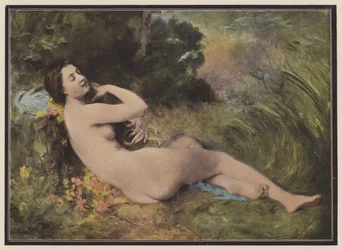 Femme avec un instrument de musique