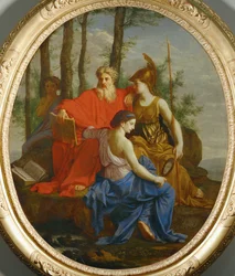 Allégorie du parfait ministre (peinture sur toile)