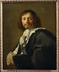 Portrait masculin (peinture sur toile)