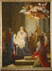 Présentation au Temple (peinture sur toile)