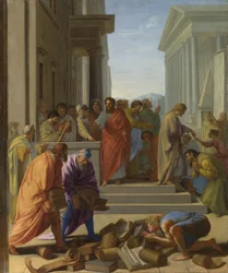 Saint Paul prêchant à Éphèse, 1649