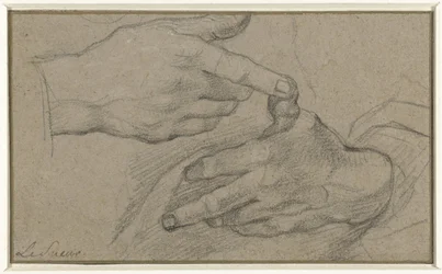Étude de deux mains