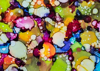 Abstrait aux couleurs vives à l