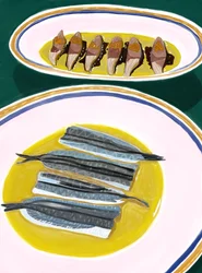 Anchois et maquereau à l
