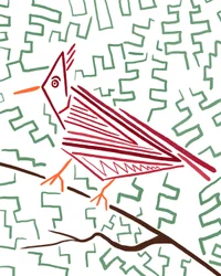 Cardinal, vers 2020-24 (art numérique)