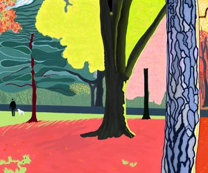 Automne, Prospect Park (art numérique)