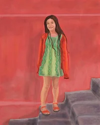 Fille à San Miguel (art numérique)