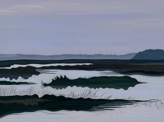 Low Country, Blufton, Caroline du Sud, 2025 (art numérique)