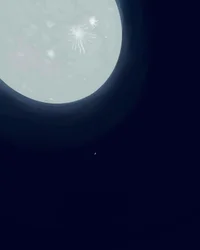 Lune et Saturne, vers 2020-24 (art numérique)