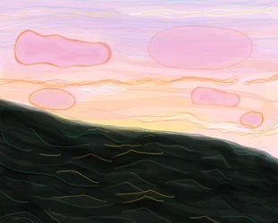 Océan au crépuscule