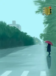 Ocean Parkway, 2025 (art numérique)