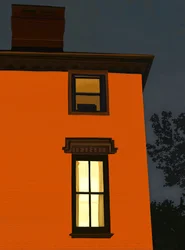 Orange Building, Brooklyn (art numérique)