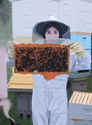 Young Apiarist, Brooklyn (art numérique)