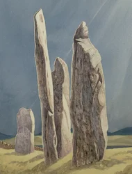 Pierres hautes de Callanish, île de Lewis