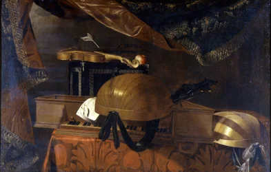 Instruments de musique. Peinture d
