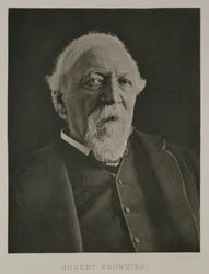 Portrait de Robert Browning (1812-89), vers 1889