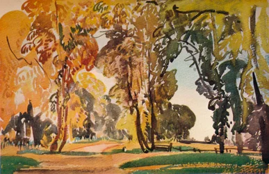Betchworth Lane, octobre, 1917