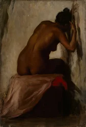 Figure féminine assise, c.1898