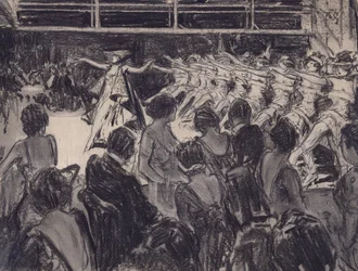 Scène de cabaret