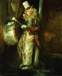 Clown avec Tambour