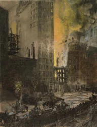Incendie sur la 24e rue, New York
