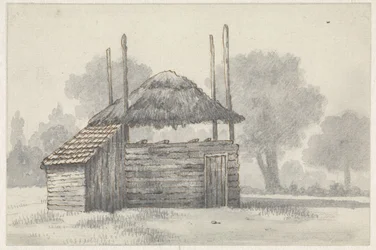 Meule de foin à Zoelmond, dans la Betuwe