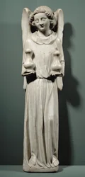 Ange avec deux burettes d