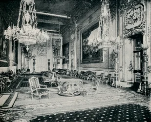 La grande salle de réception, Château de Windsor, vers 1899, 1901
