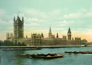 Les Chambres du Parlement, vers 1900