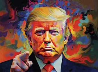 Portrait de Donald Trump à vendre, impressions d