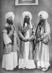 Trois chefs baloutches, 1902