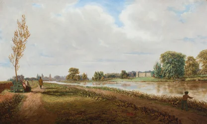 Syon House depuis la Tamise