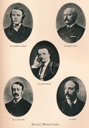 Grands Musiciens - Planche XI, vers 1880, 1895