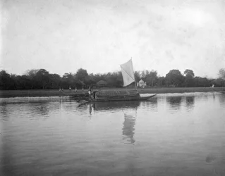 Rivière Hooghly, Alipore, Inde, 1905-1906