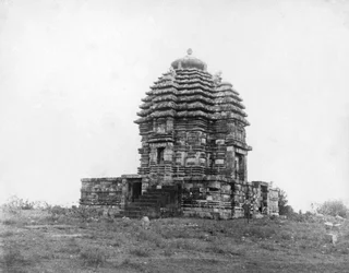 Temple de Lingaraj, Bhubaneswar, Orissa, Inde, 1905-1906