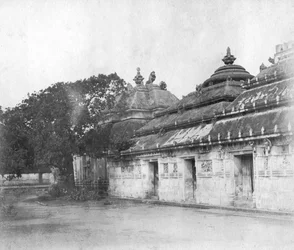 Temple de Lingaraj, Bhubaneswar, Orissa, Inde, 1905-1906