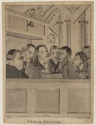Chant de psaume, 9 août 1822