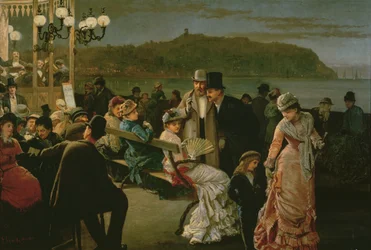 Scarborough : Spa de nuit, vers 1879