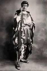 Herbert Beerbohm Tree 1853-1917, acteur anglais, début du 20ème siècle