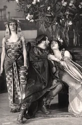 Herbert Beerbohm Tree, Constance Collier et Alice Crawford, acteurs anglais, 1907